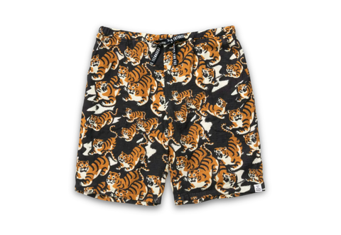  Human Made Tiger Gauze Shorts Yellow 