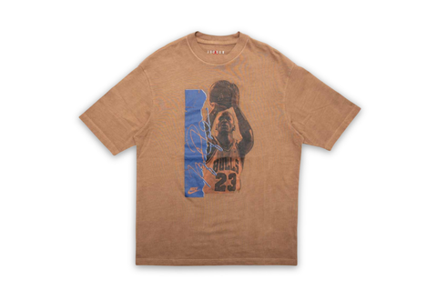  Air Jordan Flight Heritage Retro Washed Tee Hemp 