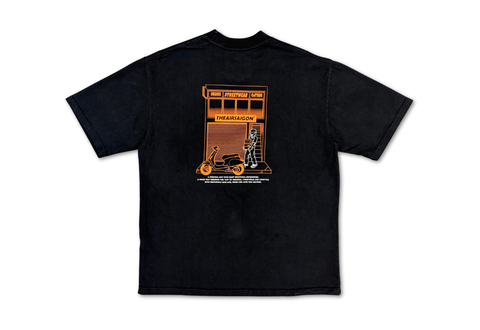  The Air Saigon® Merchandise – Outside Lifestyle Dept. Black Tee 