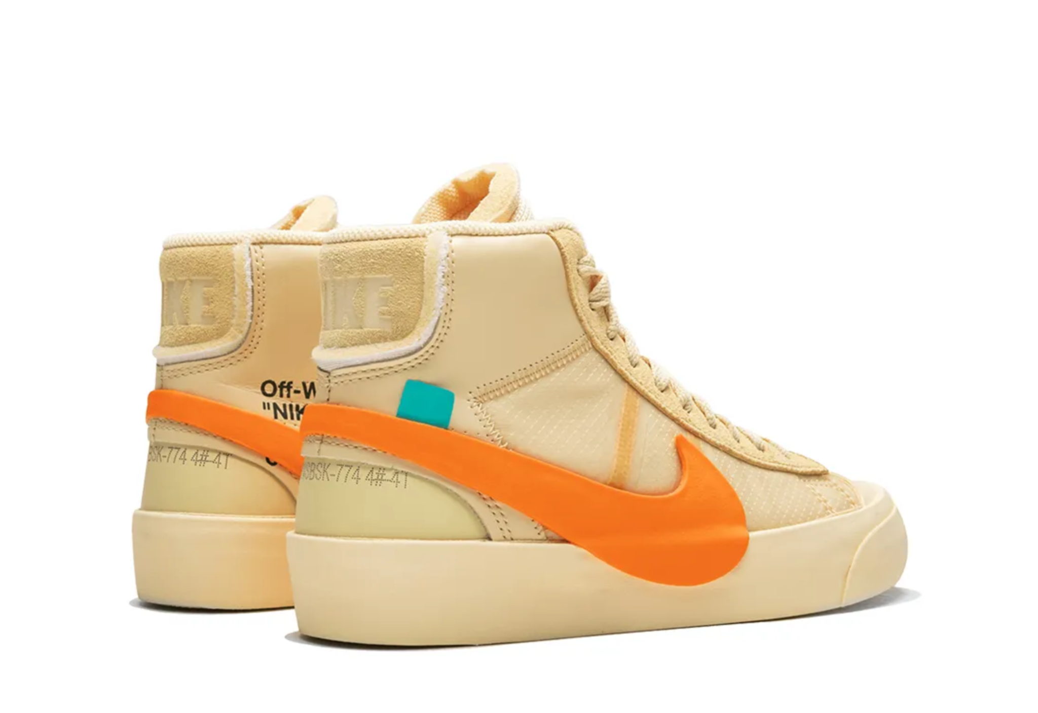 off white nike blazer mids