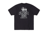  Stussy Cali Grown Tee Pigment Dyed Faded Black 