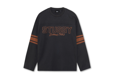  Stussy Football Crew Black 