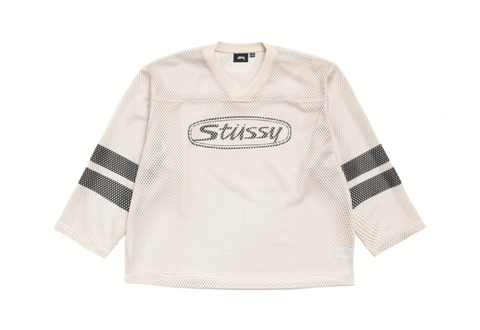  Stussy Trucker Team Jersey Natural 
