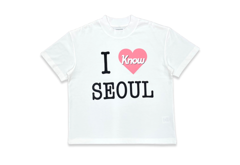  Knowwhere Studio “I Know Seoul” City Tour White Tee 
