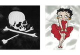  Mastermind World x Betty Boop Sukajan Skull Souvenir Jacket Rayon (Boxy Fit) 