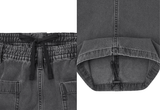  GU Japan Cargo Pants Black Denim 