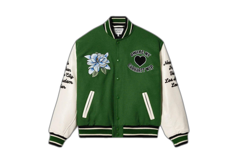  Awake NY X Carhartt WIP Teddy Jacket Green/Cream 