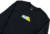 HUF Total Spectrum Long Sleeve Shirt Black 