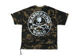  Mastermind World Distressed Circle Logo Camo Tee 