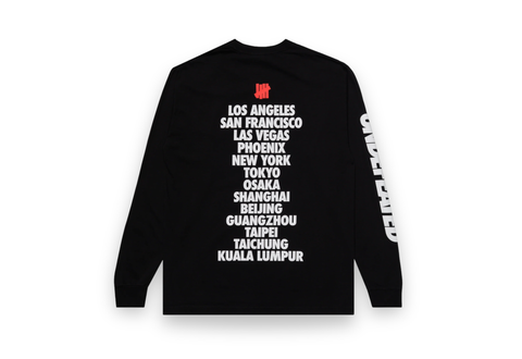  Undefeated Don'ts Ask Long Sleeve Tee Black 