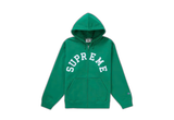  Supreme Champion Zip Up Hooded Sweatshirt Green 