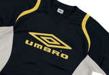  Vintage Umbro Soccer Jersey Black/Gold 