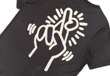  Keith Haring x Shoe Palace Graphic Brown Tee 