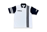  Vintage 90s adidas Descente-made Polo Jersey White 