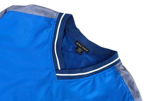 Vintage Nike Golf Colorblock V-Neck Windbreaker 