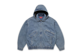  Supreme Hooded Utility Jacket Denim FW25 