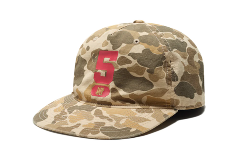  Undefeated Slouchy Desert Duck Camo 5 Panel Snapback 