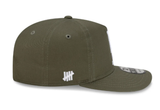  Undefeated x New Era x Dodgers Stacked Logos Olive Snapback 
