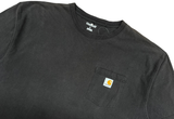  Carhartt Original Fit HeavyWeight Pocket Black Tee 