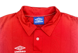  Vintage 90s Umbro Soccer Game Jersey Red/White 
