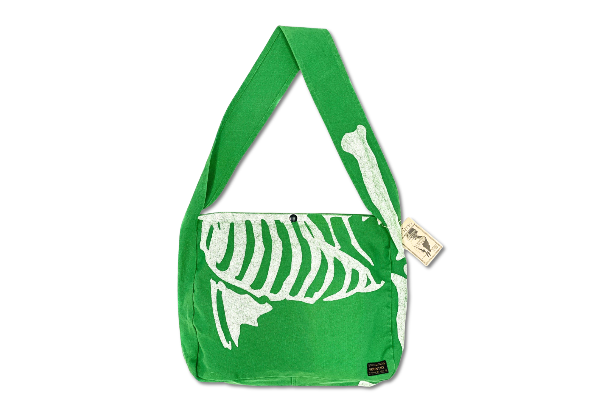 Kapital Kountry Bone Skeleton Shoulder Bag Green – THEAIRSAIGON®