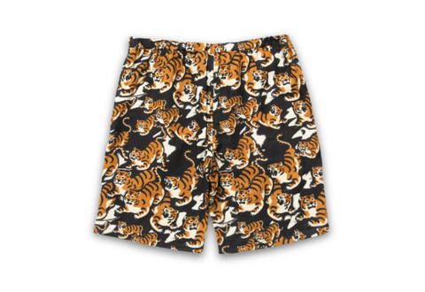  Human Made Tiger Gauze Shorts Yellow 