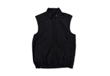  Vintage Nike Golf Full-zip Polyester Black Vest 