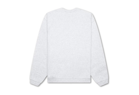  Stussy State Crew Hoodie Ash Heather 