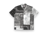  Aape All-over Logo Print Pocket Shirt Black 