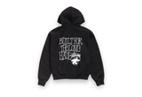  STUSSY LONG HAUL ZIP HOODIE BLACK 