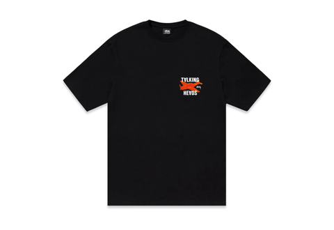  Stussy Talking Heads Remain In Light Tee Black 