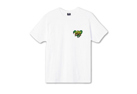  Stussy Snakebite White Tee 