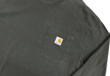  Carhartt Loose Fit HeavyWeight Pocket Long Sleeve Peat Tee 