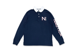  Nautica Sailing Long Sleeve Navy Blue 
