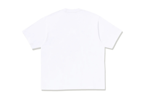  A Bathing Ape ABC Camo Splash College Relaxed Fit Tee White 