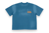  KNOWWHERESTUDIO LOST POCKET NAVY TEE 
