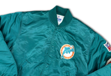  Vintage 90s Starter Pro Line Miami Dolphins Satin Jacket 