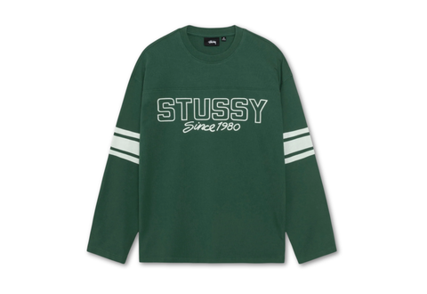  Stussy Football Crew Green 
