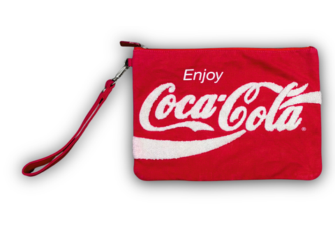  Vintage Coca-Cola Red Clutch Bag 