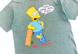  Vintage SIG-NAL SPORTS Bart Simpson Tee Green 