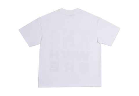  KNOWWHERESTUDIO WHITE CHECKMATE BOX LOGO TEES 