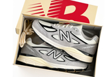  New Balance 990v4 MiUSA Teddy Santis Grey Black Cream 