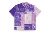  Aape All-over Logo Print Pocket Shirt Purple 