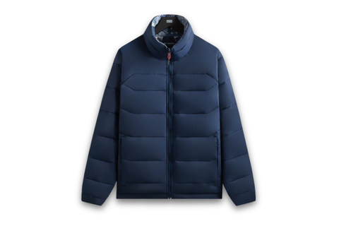  Kith x Columbia Down Reversible Puffer Jacket Torpedo/Nocturnal 