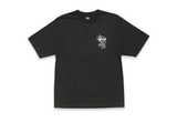  Stussy High Rollers Pig Dyed Faded Black Tee 