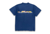  Vintage Coca-Cola Trucks Bottling Depot Navy Tee 