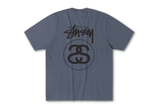  Stussy Stock Link Tee Pigment Dyed Navy 