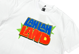  LahLahLand Color Script White Tee 