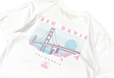  Ben Davis Key West California White Tee 