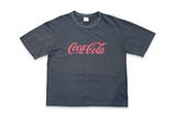  Gu x Coca Cola Graphic Tee Charcoal Grey 
